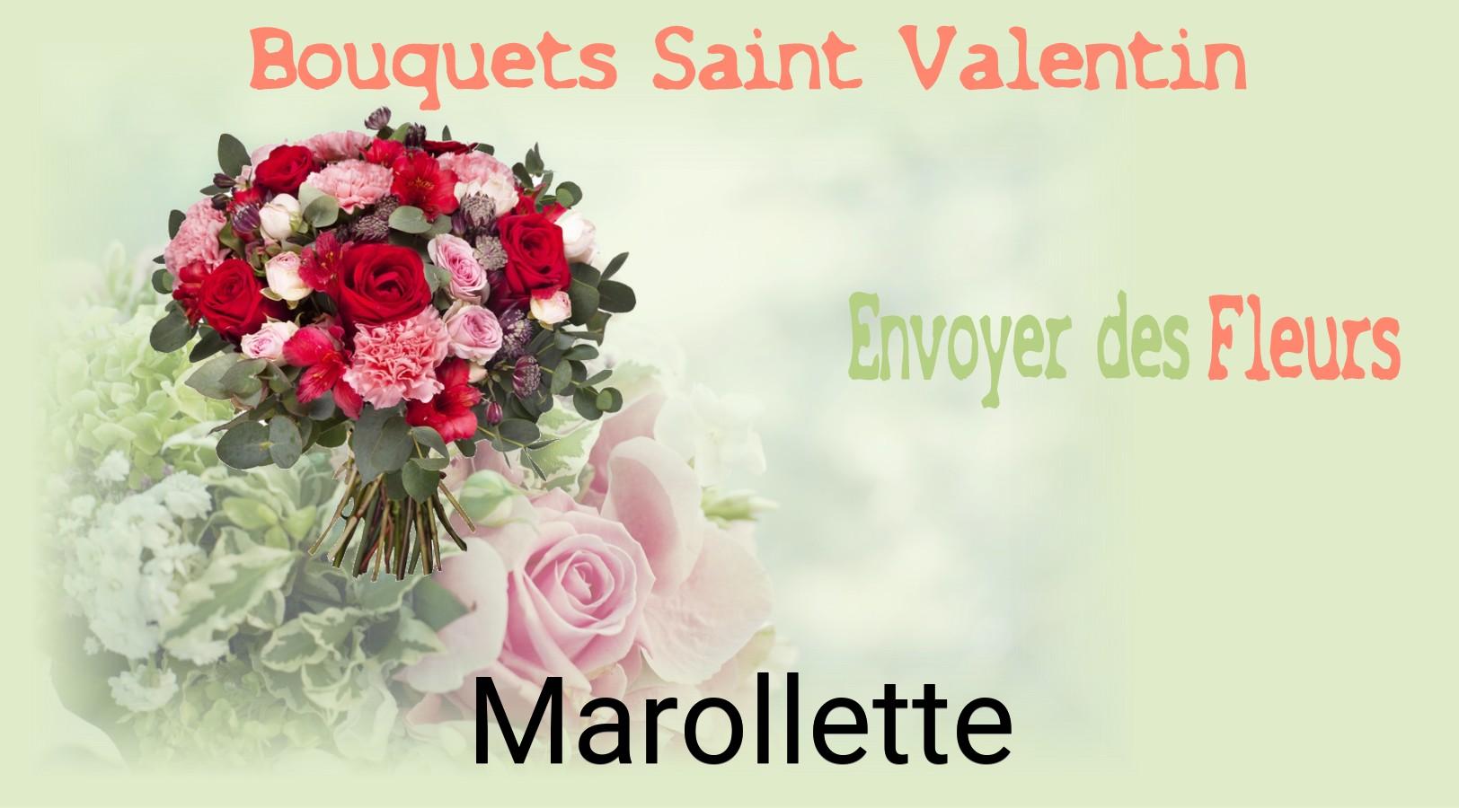 Roses de Saint-Valentin livrées à Marollette